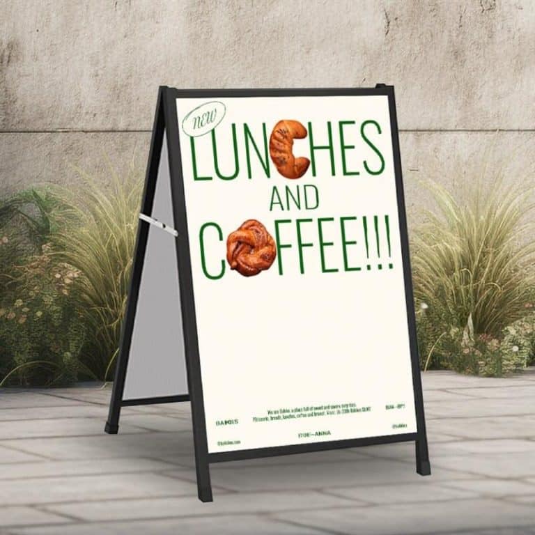 A Frame Sandwich Board
