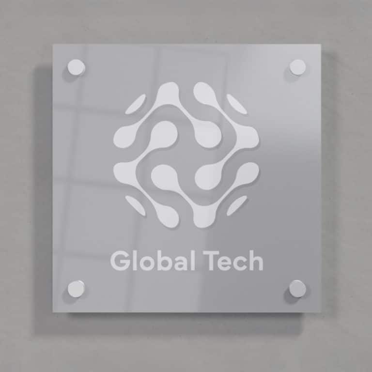 Acrylic Reception Sign