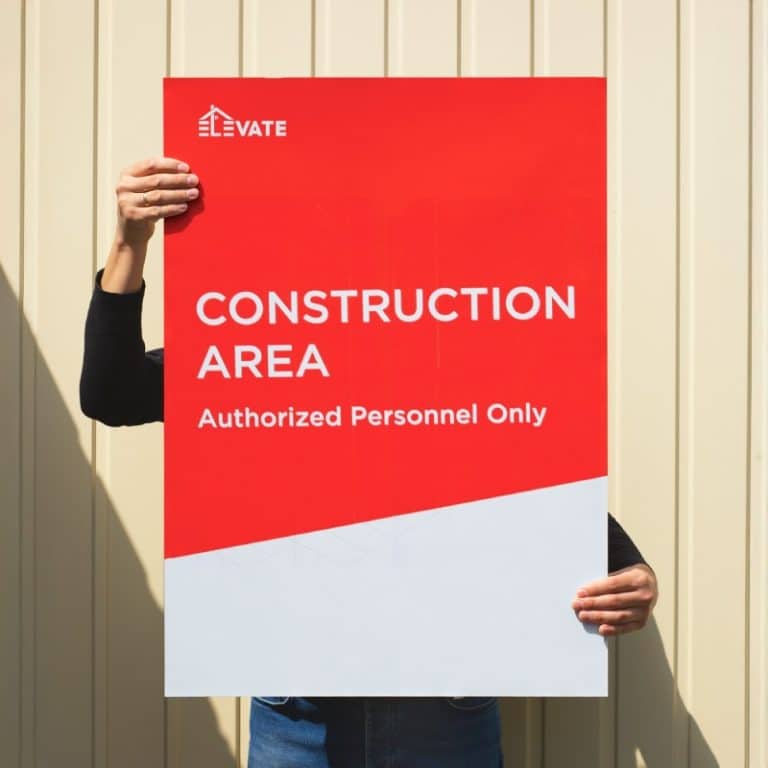 Construction Sign