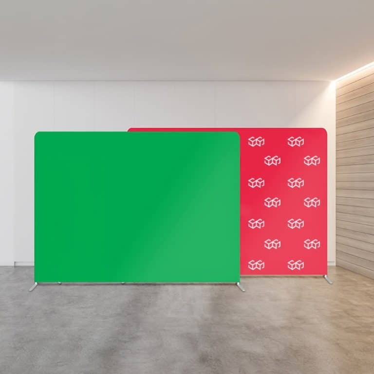 Green screen chroma key backdrop