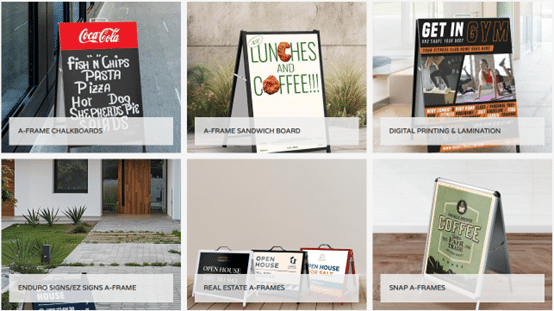 A-Frame Signs